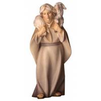 Herder/schaap voor kerstfiguren van 16 cm Gekleurd 
