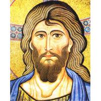 Poster 20 X 25 Pantocrator Lichtblauw 