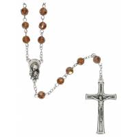 Chapelet Cristal - Topaze + Ecrin