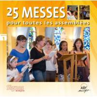 CD - 25 messes pour toutes les assemblées vol 1 
