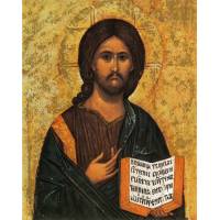Poster 20 X 25 Pantocrator Donkerblauw 