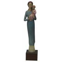 OLV met Kind - 30 cm - Franse steen 