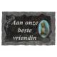 Plaque Cimetiere Aan Onze Beste Vriendin 9X14