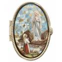 Pillendoosje - Verschijning Lourdes - Mozaiek - Ov52x36 mm 