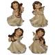 Ange musicien - 5 cm - 4 / set - 24 / bte