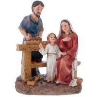 Beeld 20 cm - H Familie / Werkbank 