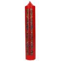Adventskaars 265 X 50 mm - Rood 