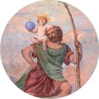 Magnette En Acrylique St Christophe