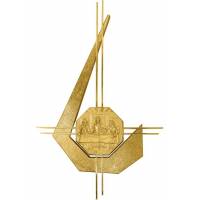 Tabernacle 26x26 Cm L75 X H130 X P24 Cm