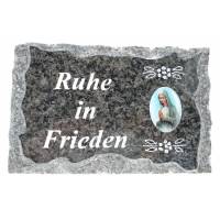 Plaque Cimetiere 09 X 14 Cm Ruhe In Frieden