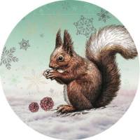 Magnette En Acrylique Ecureuil