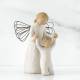 Statuette Willow Tree : Ange Gardien 13 Cm - Guardian Angel