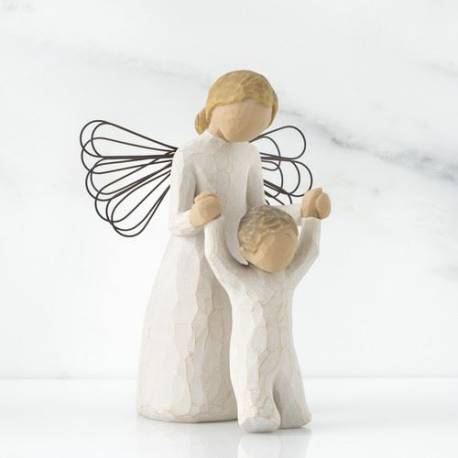 Statuette Willow Tree : Ange Gardien 13 Cm - Guardian Angel