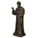 Statue 40 Cm St Charbel Finition Bronze