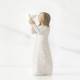 Willow Tree beeldjes : Meisje Met Duif 13.5 Cm - Soar 