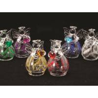 Engel 5 cm - Glas / Gekleurd - 6 / Set 