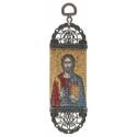 Geweven ikoon - 5 X 17 cm - Pantocrator 