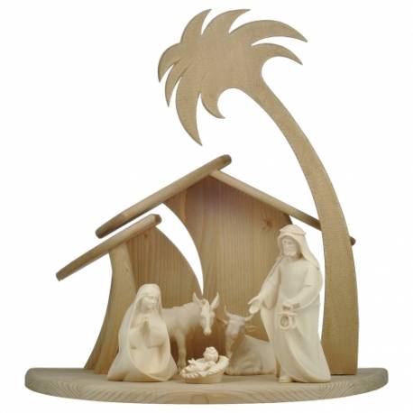 Komeet Kerstgroep 16 Cm Natuur Set Van 7 Figuren 