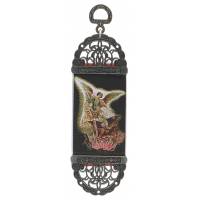 Icône - Tissu 5 X 17 cm - St Michel