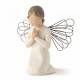 Statuette Willow Tree : Ange priant 10.5 cm - Angel of Prayer