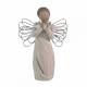 Statuette Willow Tree : Ange avec étoile 13.5 cm - Bright star