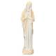 Beeld 40 cm Alabaster beige en goud - O.L.V. van Banneux 