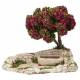 Decor voor santons de Provence Drinker met boom 