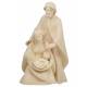 Ste Famille Jesus Séparé Bois Sculpté 30 Cm Naturel Ciré