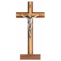 Croix sur base 22 X 8 cm Bois