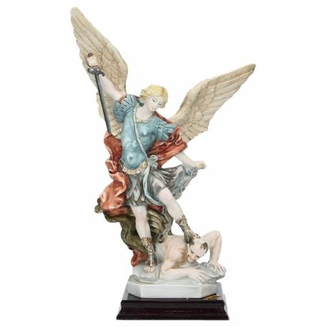 Saint Michel 31 cm "poussière de marbre"