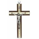 Croix murale 15 cm Bois