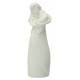 Vierge et enfant 13 cm - résine blanche