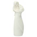 O.L.V. met kind 20 cm - witte hars 