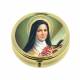 Pillendoosje - Heilige Theresia - Diam 5 cm 