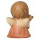 Engel met teddybeer - 4 cm gekleurd 