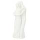 Couple 20 cm - résine blanche