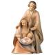 Ste Famille Bois Sculpté 80 Cm Couleur