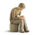 Statuette Willow Tree : Nouveau Papa - New Dad