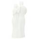 H familie 20 cm - witte hars 