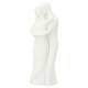 Couple 13 cm - résine blanche