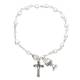 Bracelet de communion - Blanc