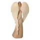 Houtsnijwerk Engel 12 cm 2 houtkleur 