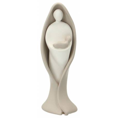 Maternité 14 cm - résine blanche