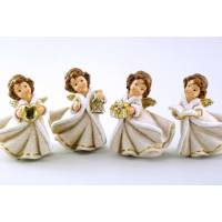 Ange de Noël 10 cm - 4 / set