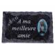 Plaque Cimetiere A Ma Meilleure Amie 9x14