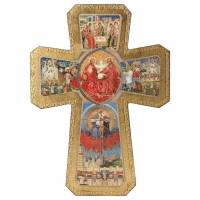 Byzantijns kruisbeeld 26 X 19 cm 