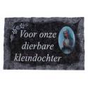 Grafplaat 9x14 Voor Onze Dierbare Kleindochter 
