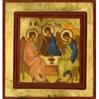 Ikoon - 22 X 21 cm - Drievuldigheid 