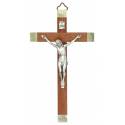 Kruisbeeld - 15 cm - Hout Lichtbruin 