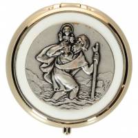 Pillendoosje - H Kristoffel - Diam 5 cm 